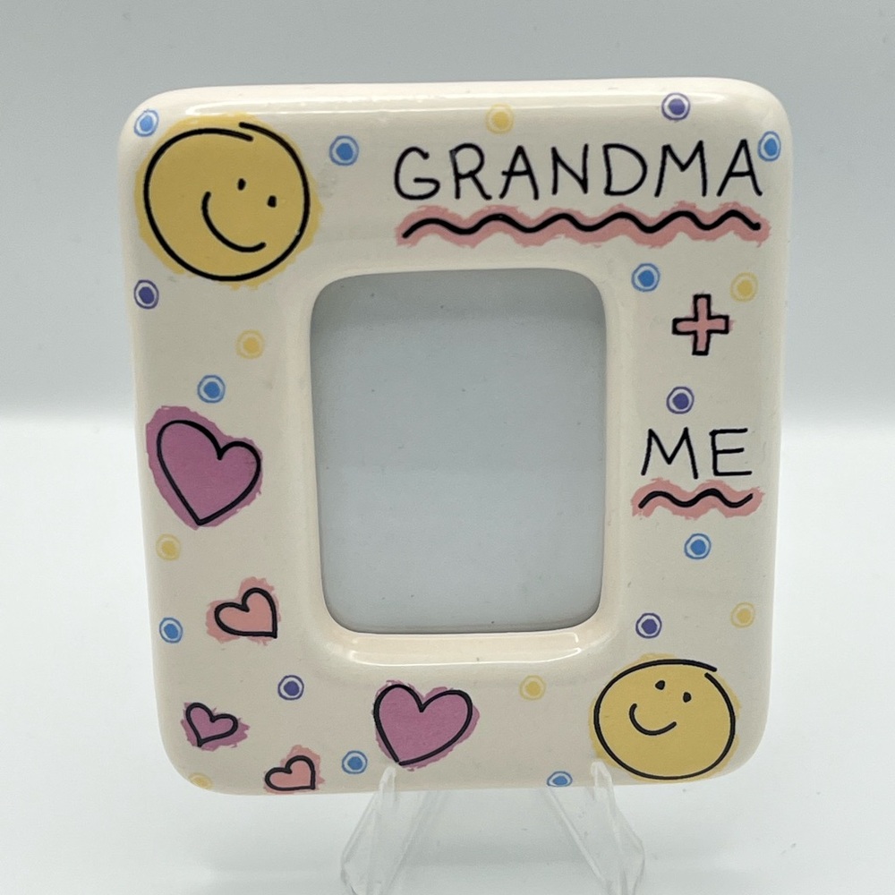 Grandma + Me Mini Picture Frame Magnet Vtg 90s/y2k